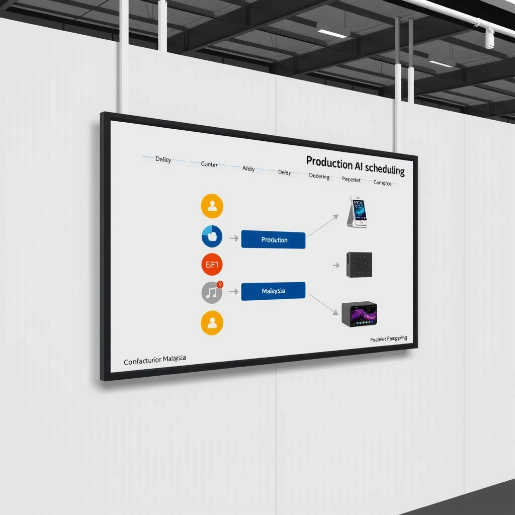 AI-driven production scheduling and optimization